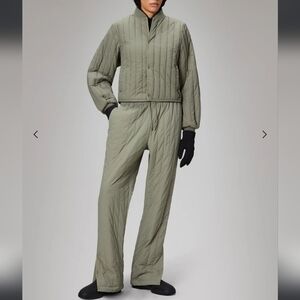 NWT! RAINS, Bania Liner Pants Regular, Drift, Size Medium (UNISEX), MSRP $135